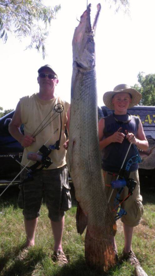 3 Day Alligator Gar Bowfishing In Houston