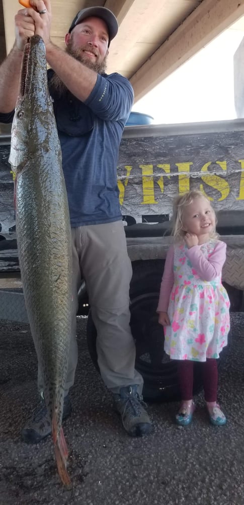 "Alpha" Alligator Gar Bowfishing In Houston