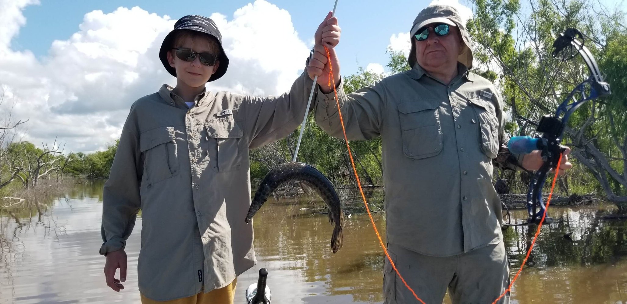 3 Day Alligator Gar Bowfishing In Houston