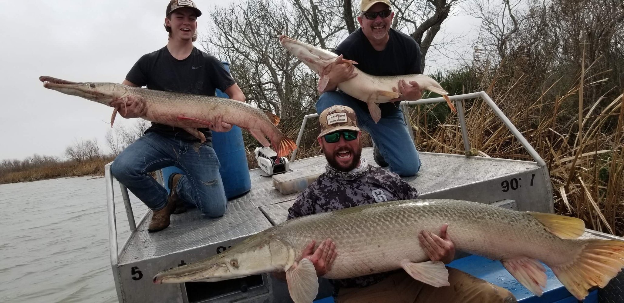 Trophy Alligator Gar Bowfishing In Houston