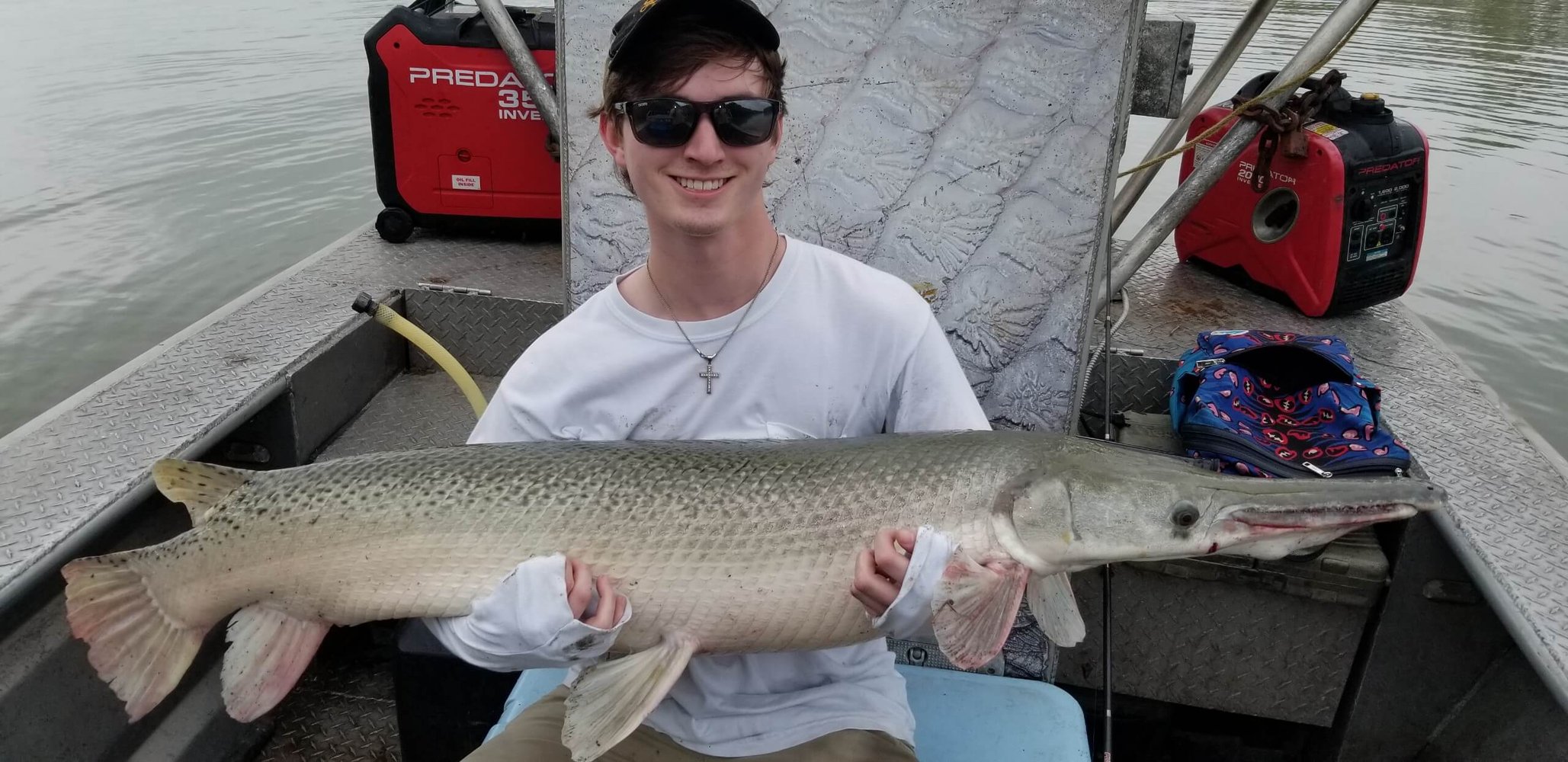 "Alpha" Alligator Gar Bowfishing In Houston