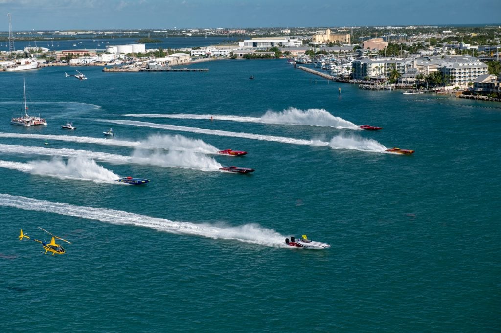 KeyWest PowerBoat Races!! In Key West