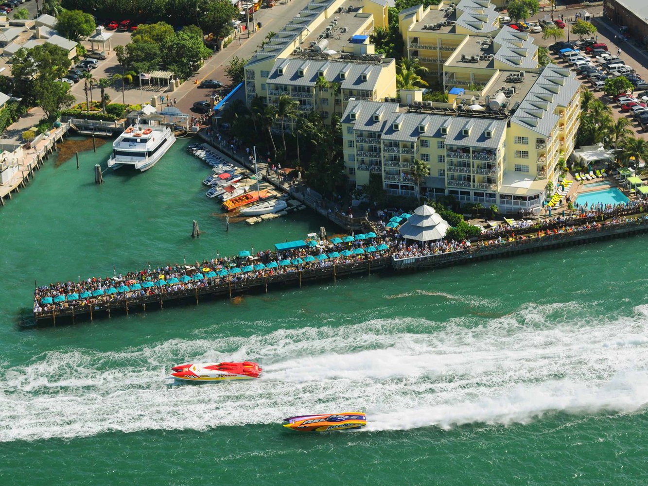 KeyWest PowerBoat Races!! In Key West