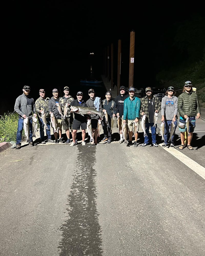 Sacramento River Striper Trip In Corning