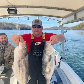 Lake Cumberland Striper Trip In Albany