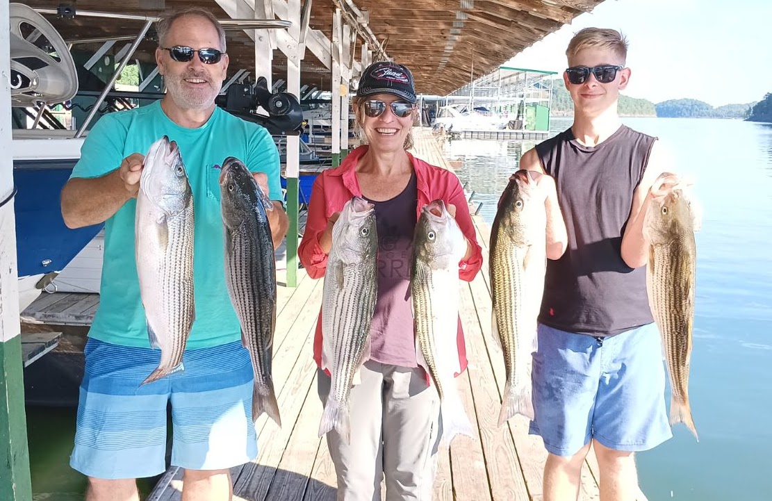 Lake Cumberland Striper Trip In Albany