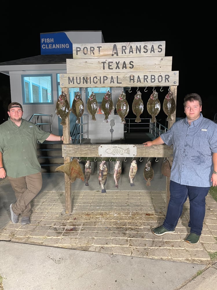 Port Aransas Flounder Gigging In Port Aransas