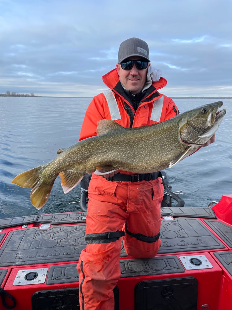 Lake Trout Trolling On Lake Ontario In Kingston