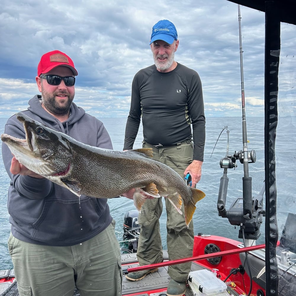 Lake Trout Trolling On Lake Ontario In Kingston