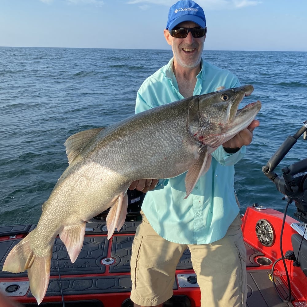 Lake Trout Trolling On Lake Ontario In Kingston