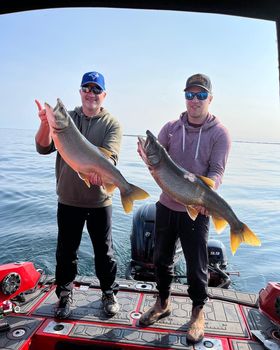 Lake Trout Trolling On Lake Ontario In Kingston