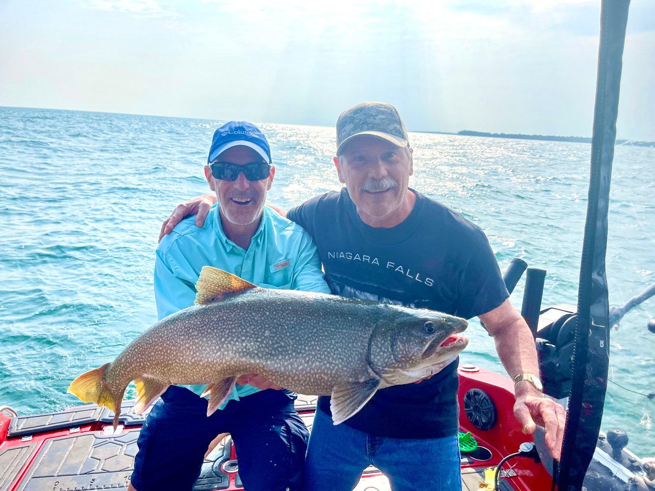 Lake Trout Trolling On Lake Ontario In Kingston