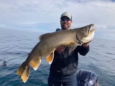 Lake Trout Trolling On Lake Ontario In Kingston