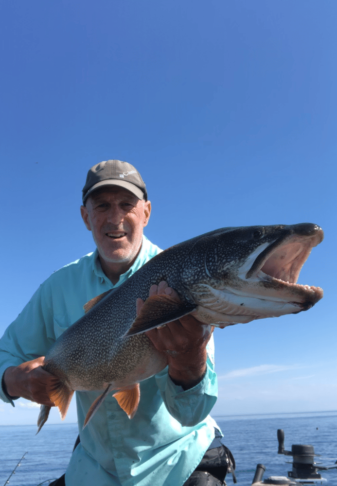 Lake Trout Trolling On Lake Ontario In Kingston