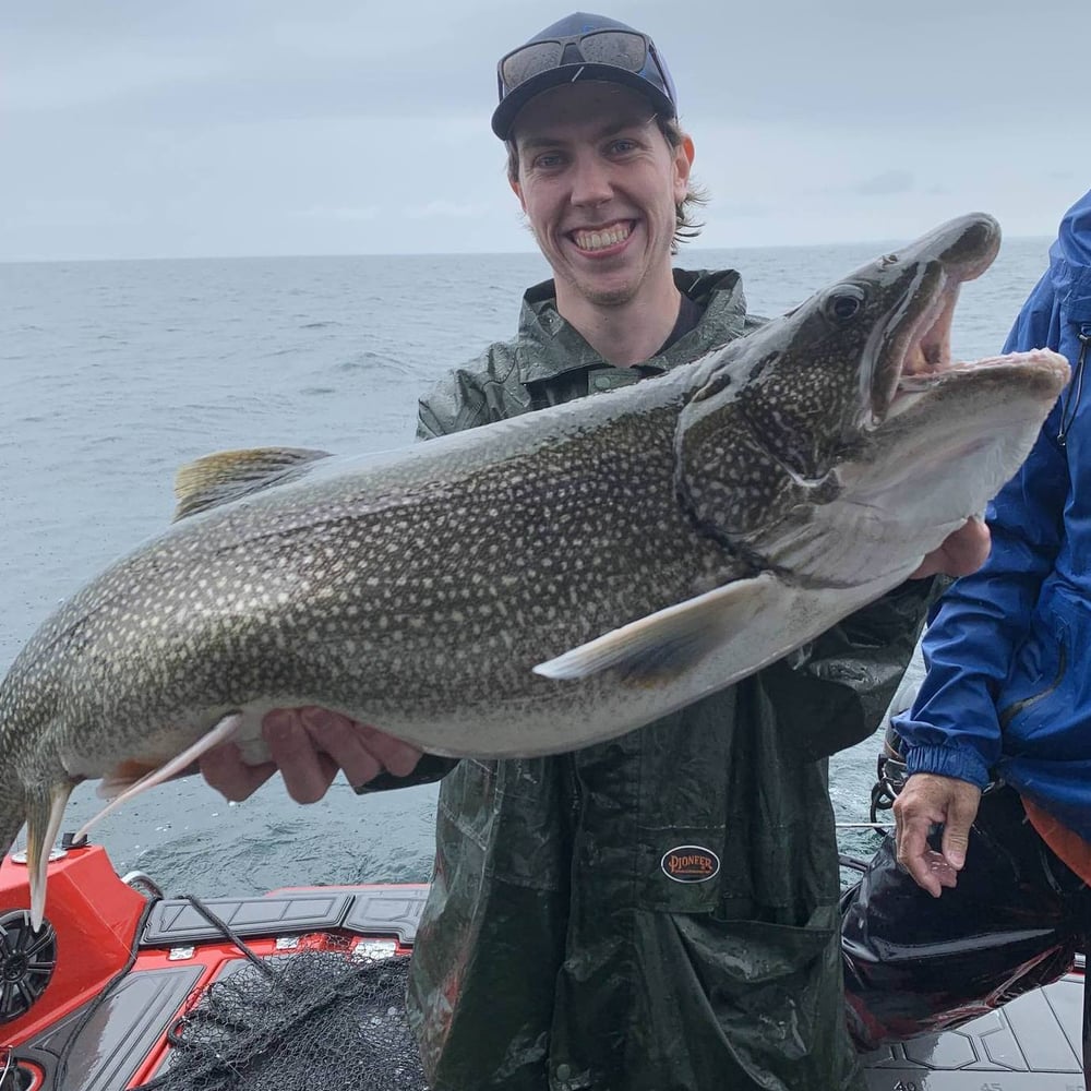 Lake Trout Trolling On Lake Ontario In Kingston