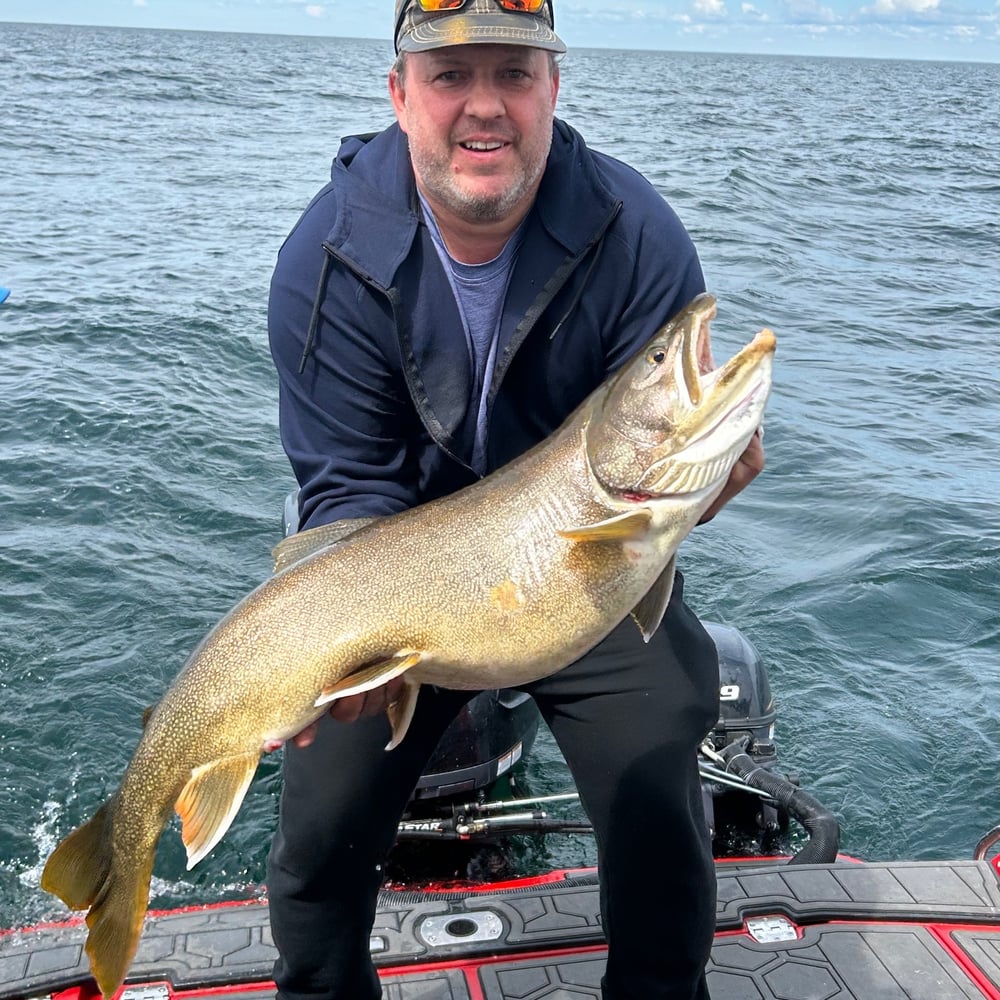 Lake Trout Trolling On Lake Ontario In Kingston