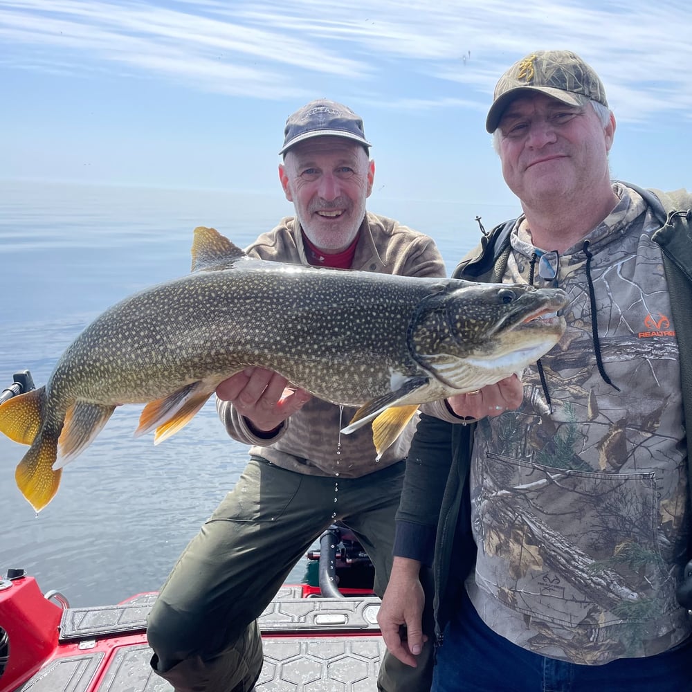 Lake Trout Trolling On Lake Ontario In Kingston