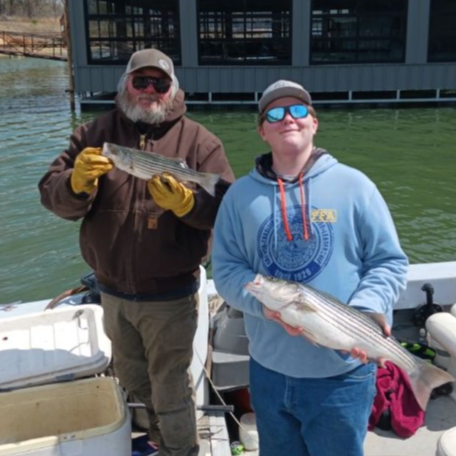 Lake Texoma Striper Trip In Pottsboro