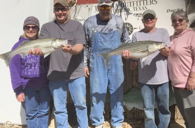 Lake Texoma Striper Trip In Pottsboro