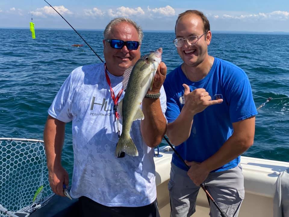 Lake Erie Walley & Steelhead Trolling In Grand River