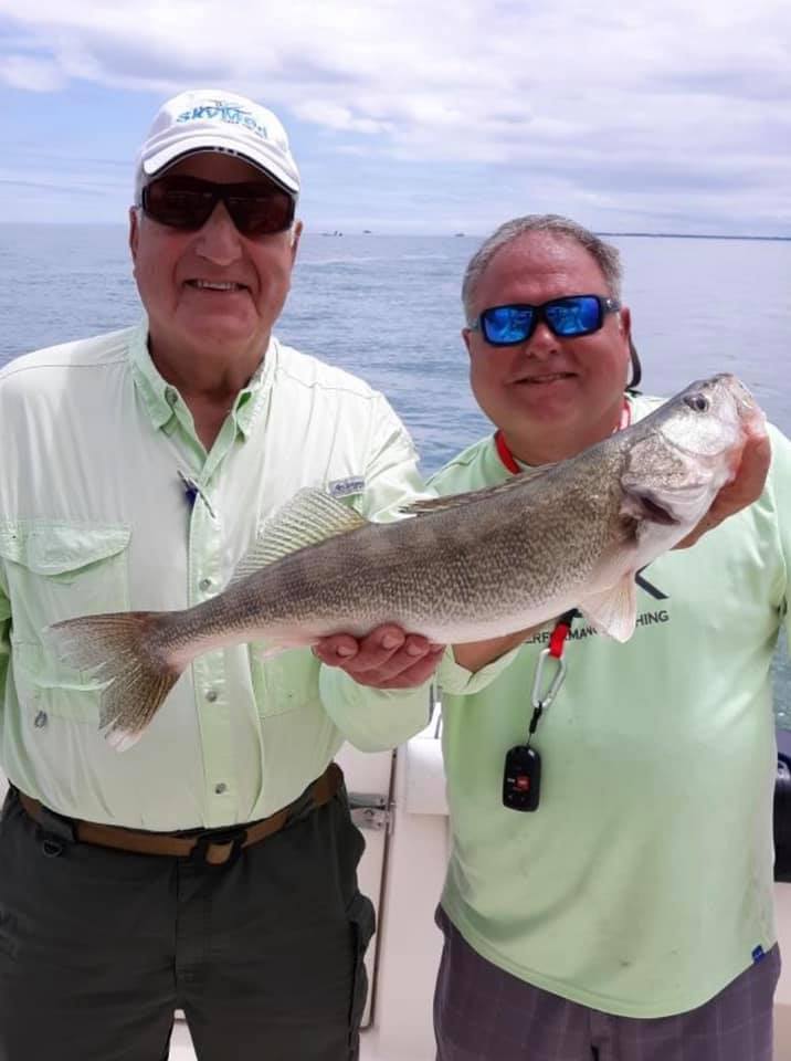 Lake Erie Walley & Steelhead Trolling In Grand River