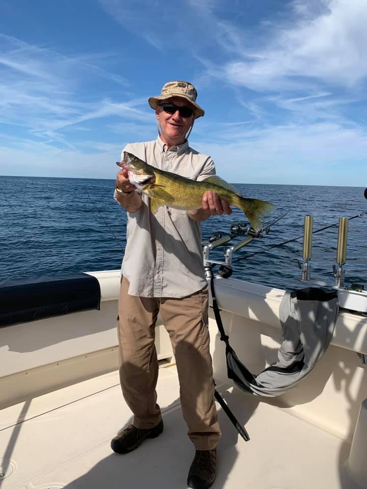 Lake Erie Walley & Steelhead Trolling In Grand River