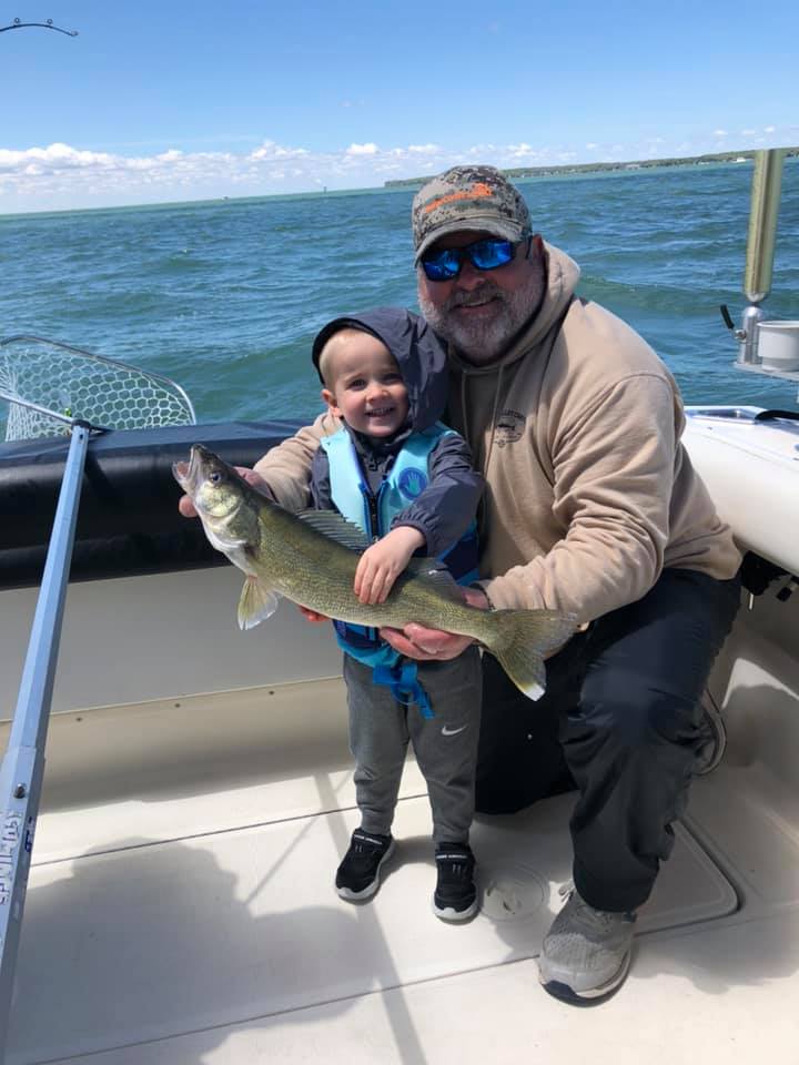 Lake Erie Walley & Steelhead Trolling In Grand River