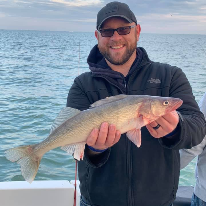 Lake Erie Walleye: Jigging/Cast Trip In Grand River