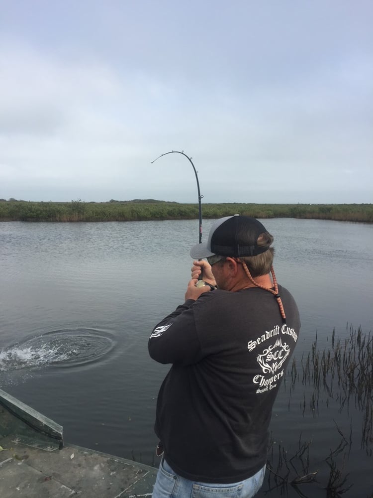 Full Day Airboat Redfishing In Port O'Connor