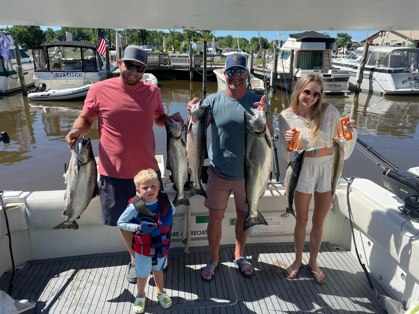 Lake Michigan Trolling Trips In South Haven