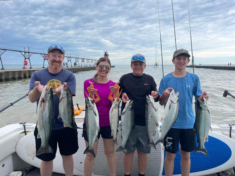 Lake Michigan Trolling Trips In South Haven