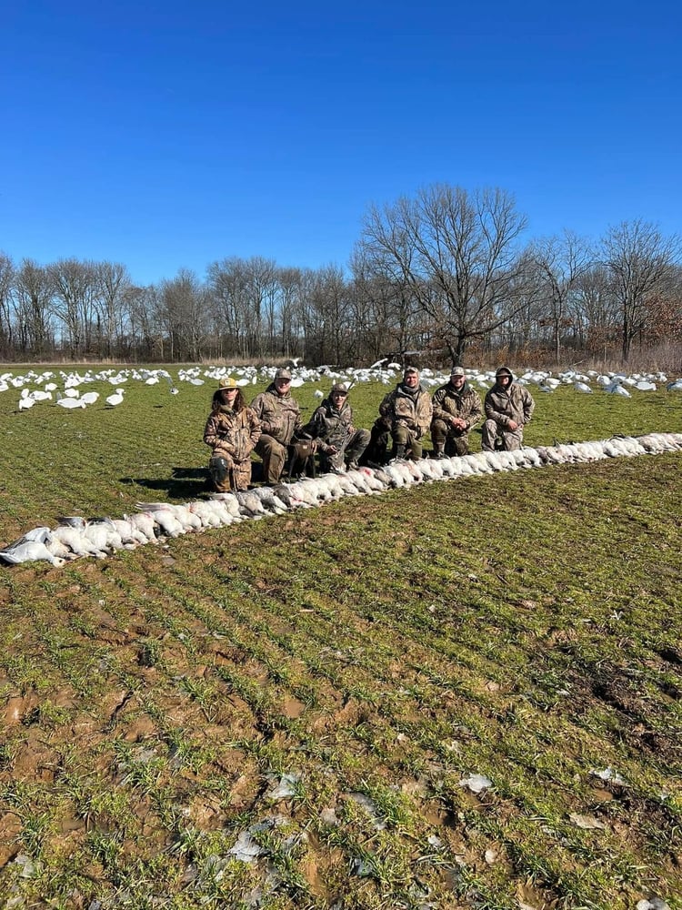 Arkansas Conservation Goose Hunts In Pine Bluff