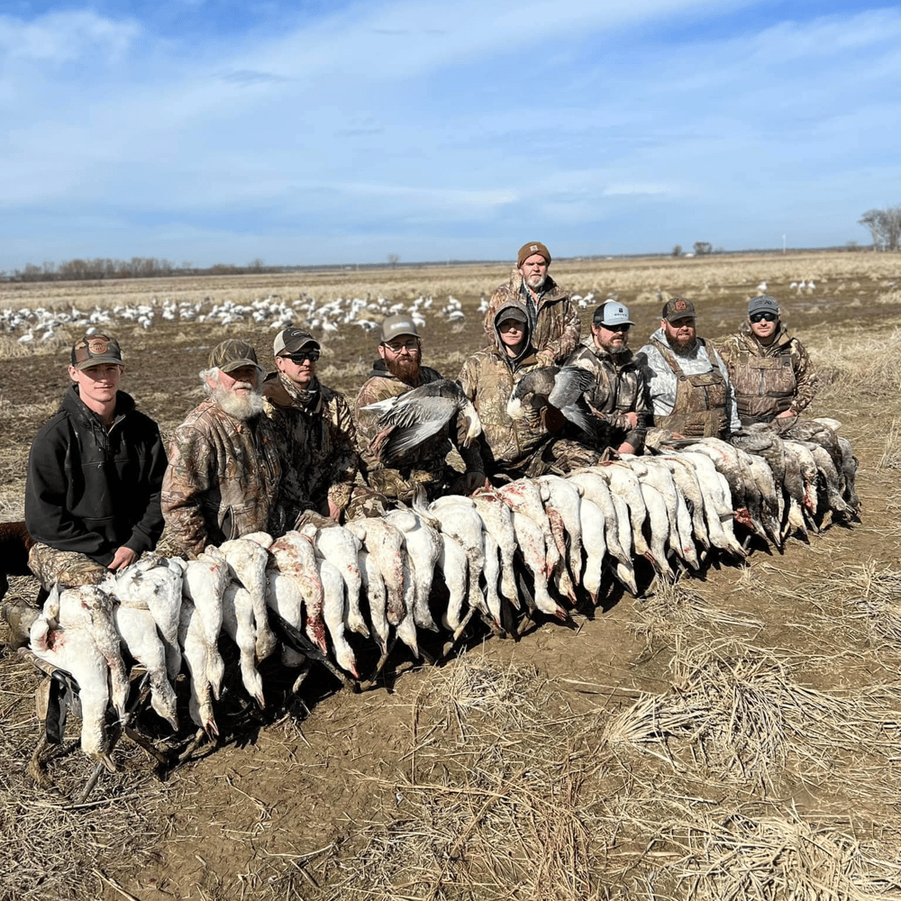 Arkansas Conservation Goose Hunts In Pine Bluff