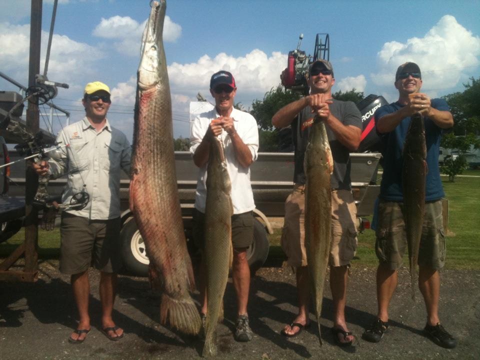 Monster Gar On Rod And Reel In Houston