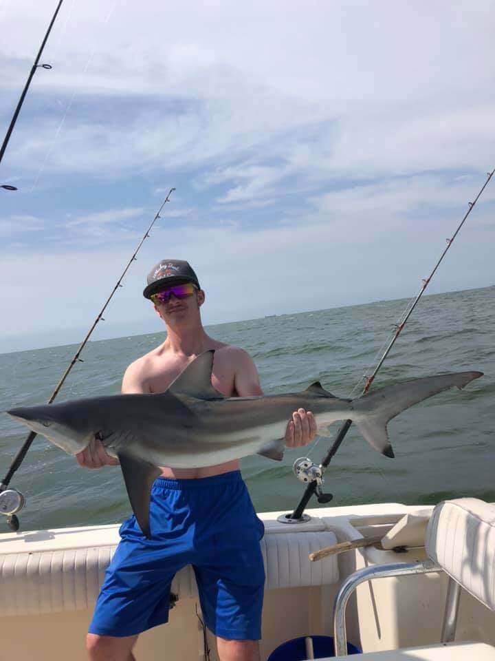 Shark And Bull Drum Trip In Galveston