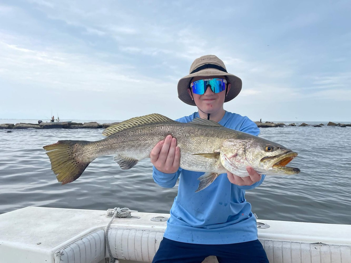 Galveston Jetty Roundup In Galveston