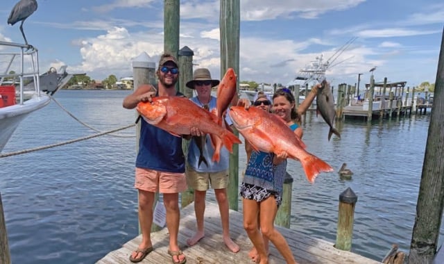 12 Hour Bottom Fishing/Trolling In Gulf Shores