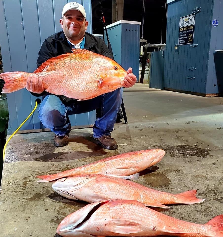 Giant Amberjack Trip In Galveston