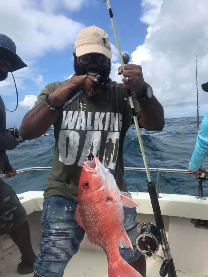 Giant Amberjack Trip In Galveston