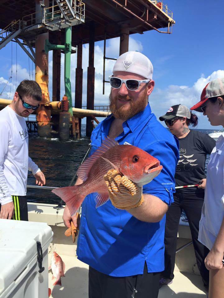 Giant Amberjack Trip In Galveston