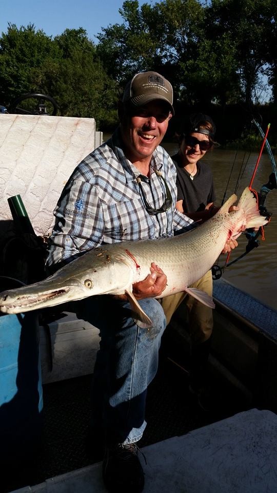 Monster Gar On Rod And Reel In Houston