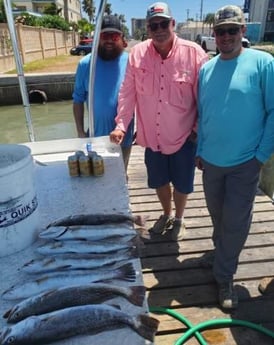 Speckled Trout / Spotted Seatrout fishing in South Padre Island, Texas