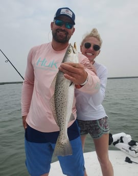 Speckled Trout / Spotted Seatrout fishing in Aransas Pass, Texas