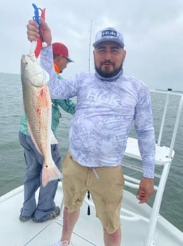 Redfish fishing in South Padre Island, Texas