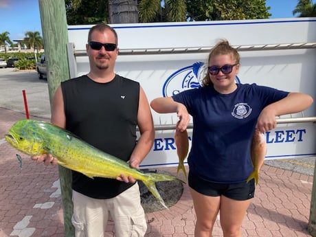 Mahi Mahi, Yellowtail Snapper Fishing in Palm Beach Shores, Florida
