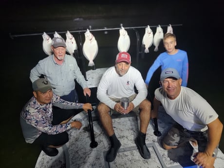 Flounder Fishing in Rio Hondo, Texas