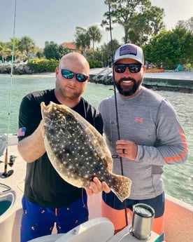 Flounder fishing in Sarasota, Florida