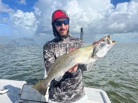 Speckled Trout Fishing in Aransas Pass, Texas