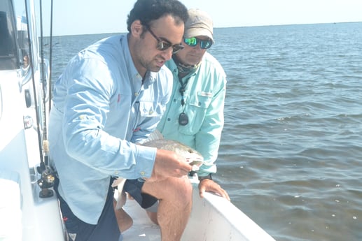 Redfish fishing in Aransas Pass, Texas