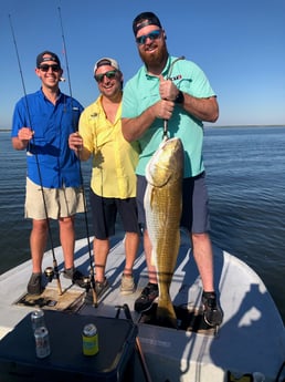 Redfish fishing in South Padre Island, Texas